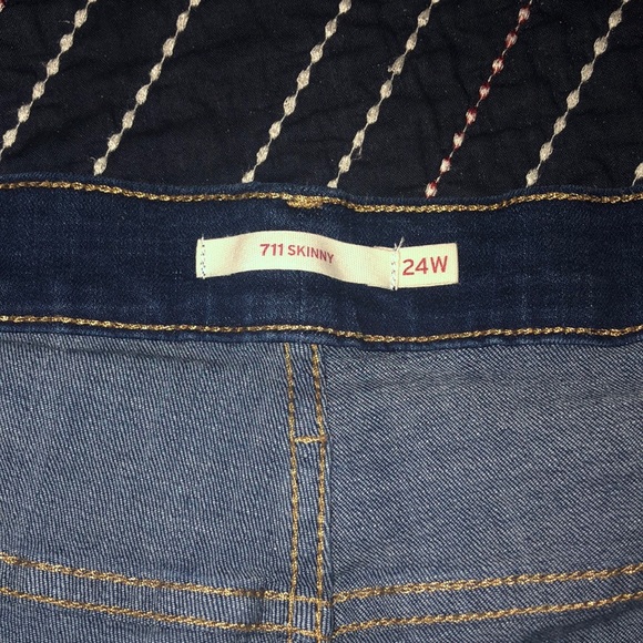 Levi’s  711 skinnny plus size 24 - Picture 1 of 4